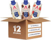 Atkins Protein Shake Variety Pack Strawberry Vanilla And Milk Chocolate Flavored Protein Shakes 15G Protein 3G Fiber Glp1 Friendly 12 Count
