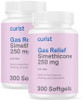 Curist Gas Relief Simethicone 250 Mg Softgels (300 Count) Digestive Relief Bloating Relief & Anti Flatulence Gas Pills For Adults Aids Gas And Bloating Relief (300 Soft Gels)