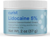 Curist 5% Lidocaine Cream Topical Pain Relief Numb Quickly & Effectively With 5% Lidocaine Numbing Cream (1 Pack 2 Oz Jar)
