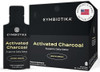 Cymbiotika Activated Charcoal Liquid Supplement Packets From Coconuts For Bloating Gut Health & Digestive Support Helps Detox Vitamin E Lemon Cream Flavor Vegan 26 Pack