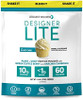 Designer Wellness Lite Low Calorie Natural Protein Prebiotic Fiber Key Vitamins & Minerals Vanilla Cake 9.03 Ounces