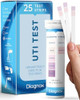 Diagnox Health Diagnox Uti Test Strips “ Fdaotc Cleared At Home Uti Test For Women “ Clear & Accurate Results Large Pads Hygienic Handle Urinary Tract Infection Test “ 3 Count