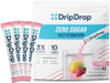 Dripdrop Sugar Hydration Packets Zero Classic Variety Pack Single Serve Electrolytes Powder Drink Mix Lemon Lime Watermelon Peach Passion Fruit Nongmo Gluten Vegan 32 Sticks