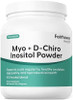 Fairhaven Health Myoinositol And Dchiro Inositol Powder 40:1 Ratio Healthy Ovarian & Hormone Balance For Women Premium Vegan Supplement For Women Nongmo 180 Servings