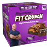 Fit Crunch Snack Size Protein Bars 6Layer Baked Bar 3G Of Sugar & Soft Cake Core (18 Bars Chocolate Chip Cookie Dough)
