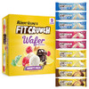 Fit Crunch Wafer Protein Bars 16G Of Protein & 13G Of Sugar (9 Bars Variety Pack)