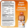 Focus Factor Extra Strength Focus + Energy Shots 12 X 2Oz Bottles (Peach Mango Flavor) Powered By Nootropics With Caffeine Ltheanine Ginkgo Bacopa Ltyrosine Alpha Gpc