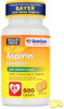 Gencare Low Dose Aspirin 81Mg For Adults Coated (Nsaid) 500 Tablets Adult Low Dose Enteric Coated Aspirin Pills Muscle Pain & Menstrual Pain Relief Fever Reducer Uniqus Bayer