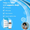 Guna Sleep Support Homeopathic Natural Sleep Aid Melatonin And Non Habitforming 1 Ounce