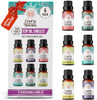 Gurunanda Breathe Essential Oil Set (Pack Of 3 X 0.34 Fl Oz) 100% Pure Natural & Undiluted Diffuser Oils For Aromatherapy Helps Support Clear Breathing Suitable For Massages & Diy Recipes