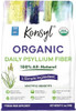 Konsyl Organic Psyllium Husk Powder 5G Of Plant Based Soluble Fiber Per Serving “ Usda Organic Nongmo Gluten Sugar Vegan 12 Ounce (Pack Of 1)