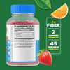 Lifeable Sugar Vitamin B12 + Prebiotic Fiber Gummies Bundle Great Tasting Vitamin Supplement Gluten Gmo Chewable Gummy