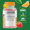 Lifeable Turmeric Curcumin Kids + Zinc 25Mg Kids Gummies Bundle Great Tasting Vitamin Supplement Gluten Gmo Chewable Gummy
