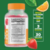 Lifeable Calcium Magnesium & Zinc Kids + Zinc Kids Gummies Bundle Great Tasting Vitamin Supplement Gluten Gmo Chewable Gummy