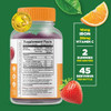 Lifeable Iron & Vitamin C Kids + Zinc 25Mg Kids Gummies Bundle Great Tasting Vitamin Supplement Gluten Gmo Chewable Gummy