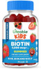 Lifeable Sugar Kids Biotin Gummies 5000Mcg Great Tasting Biotin Supplement Biotin Gummies For Hair Growth Skin And Nail Health Hair Vitamins For Kids Boys Girls 90 Gummies