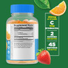 Lifeable Sugar Vitamin C + Vitamin B12 Gummies Bundle Great Tasting Vitamin Supplement Gluten Gmo Chewable Gummy