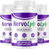Livorka (3 Pack) Nervolyn Capsules Official Nervo Lyn Advanced Supplement Formula Nerve Health Natural Nervolyn Brain & Memory Focus Vitamins Suppor For Overal Health & Wellness 180 Capsules For 3 Months