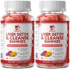 Lukaree 2 Pack Lukaree Liver Cleanse Detox & Repair Gummies Sugar Milk Thistle Supplement W/Dandelion Artichok & Lglutathione Ultraconcentrated Herbal Liver Support For Men & Women Vegan60 Count
