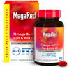 Megared Omega3 Fish Oil + High Absorption Krill Oil 500Mg Softgels Megared Advanced 4In1 (80 Count In A Bottle) Concentrated Omega3 Fish & Krill Oil Supplement