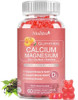 Mulittea Plan Calcium Gummies With D3Zinc Plant Complex Calcium Magnesium Supplement With Glycinatepotassiumvitamin C &Whole Natural Food For Bone & Immune Support 120 Chewable Gummy Sugar