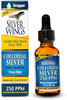 Natural Path Silver Wings Colloidal Silver Liquid Enhanced Immune Support Supplement 250Ppm (1250Mcg) 2Oz Dropper