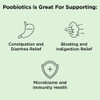 Nbpure Poobiotics Vegan Pre & Probiotics “ Gut Health & Microbiome Balance Support For Men & Women “ Supports Ibs Diarrhea Constipation Leaky Gut Relief “ Lactobacillus & Bifidobacterium