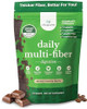 Nbpure Daily Fiber Powder Blend For Digestive Health Cholesterol Support Healthy Weight Management With Prebiotic Insoluble Soluble Fiber + 4 Probiotic Strains Savory Mocha Gusset 45 Servings