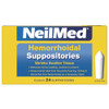 Neilmed Hemorrhoidal Suppositories Shrinks Swollen Tissue Relief From Burning Itching And Discomfort Of Hemorrhoids 24 Count