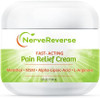 Nervereverse Nutrition For Nerves Nervereverse Neuropathy Pain Relief Cream For Feet Hands Legs Toes. Large 4 Oz. Jar. Fastacting Maximum Strength Cream With 4% Menthol Msm Lcarnitine Larginine Vitamin E Vitamin B6