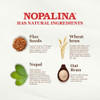Nopalina Fiber Formula 120 Capsules Flax Seed Psyllium Oat And Wheat Bran Omega 3 6 & 9 Gut Health & Regularity The Original