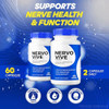 Nutrarize (Pack Of 3) Nervovive “ Original Nervo Vive Nerve Health Support Formula Total Nerve Care With Natural Ingredients For Comfort & Signal Function Nervovive24 Easytotake Daily Pills (180 Capsules)