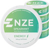 Nze Caffeine Nootropic Pouches (Peppermint) Energy Pouches With 50Mg Caffeine Alpha Gpc Ltyrosine & Ltheanine With No Sugar Or Artificial Sweeteners 15 Pouches Per Can 5 Pack