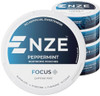 Nze Caffeine Nootropic Pouches (Spearmint) Nootropic Pouches With Alpha Gpc Ltyrosine & Ltheanine No Sugar Or Artificial Sweeteners 15 Pouches Per Can 5 Pack
