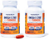Oceanblue 2100 Triple Strength Omega3 Fish Oil With Turmeric Burpless Omega 3 Combo Supplement With Curcumin Epa Dha Dpa Heart And Joint Support 60 Softgels