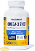Oceanblue Professional Omega3 2100Mg Fish Oil Supplement “ Triple Strength High Potency Epa Dha & Dpa “ Burpless Wildcaught Natural Orange Flavor “ 120 Count (Pack Of 1)