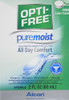 Opti Pure Moist Multipurpose Disinfecting Solution All Day Comfort 2 Oz (Pack Of 4)