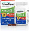 Preservision Areds 2 Eye Vitamins With Coq10 For Heart Health #1 Eye Doctor Recommended Brand Lutein And Zeaxanthin Supplement With Vitamin C & E Zinc And Copper 100 Softgels