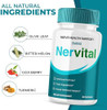 Purvia (5 Pack) Nervital Capsules Maximum Strength Neuropathy Relief For Legs And Feet Vitamins Stimulator For Nerve Essentials Regeneration Supplement Formula Pills Numbness Tingling In Hand (300 Ct)