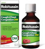 Robitussin Cough And Chest Congestion Dm Cough Suppressant And Expectorant Raspberry Flavor 8 Fl Oz Bottle