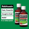 Robitussin Adult Maximum Strength Cough Plus Chest Congestion Dm Max Cough Suppressant And Expectorant Raspberry Flavor 8 Fl Oz X 2
