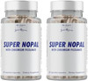 Santo Remedio Super Nopal Exclusive Formula With Nopal Gurmar (Gymnema Silvestre) Chromium Picolinate And Vanadyl Sulfate. 60 Capsules (30 Servings)