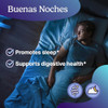 Santo Remedio Buenas Noches Promotes Sleep Supports Digestive Health Contains Zylaria De111 (Probiotics) Melatonin