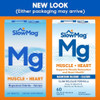 Slowmag Muscle + Heart Magnesium Chloride With Calcium Supplement To Support Muscle Relaxation Occasional Muscle Cramping & Heart Health High Absorption 60 Count