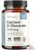 Smnutrition Calcium Dglucarate 500Mg Cdg For Liver Detox And Cleanse Hormone Balance And Menopause Support Calcium Supplement Vegan Nongmo Thirdparty Tested 90 Capsules (3Month Supply)