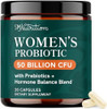 Smnutrition Vaginal Probiotics 50 Billion Cfu For Vaginal Health & Ph Balance For Women Healthy Odor & Yeast Balance Womens Probiotics And Prebiotics With Cranberry Extract Shelf Stable Vegan 30 Ct