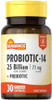 Sundance Probiotic14 25 Billion Cultures 30 Capsules With Prebiotics Vegetarian Nongmo And Gluten Supplement