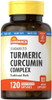 Sundance Turmeric Curcumin Complex 120 Capsules With Black Pepper Extract Traditional Herb Nongmo And Gluten Supplement