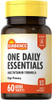Sundance Daily Multivitamin For Adults 60 Tablets High Potency Formula Nongmo And Gluten Supplement