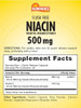 Sundance Flush Niacin 500 Mg 50 Capsules Inositol Hexanicotinate Essential Vitamin Nongmo & Gluten Supplement